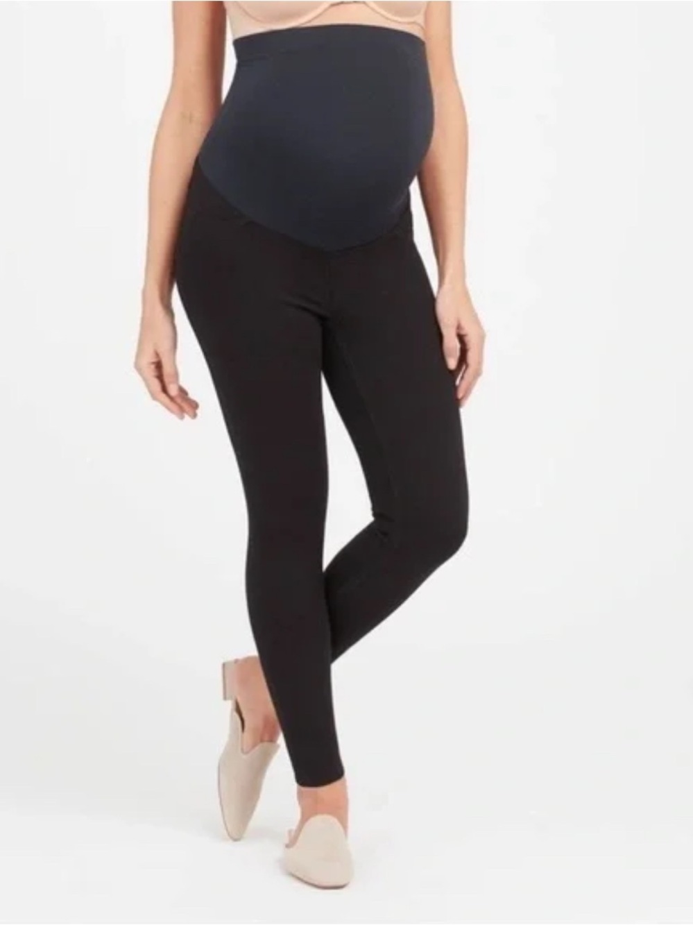 Spanx NWT Mama Ankle Jean-ish Leggings Maternity Size Large